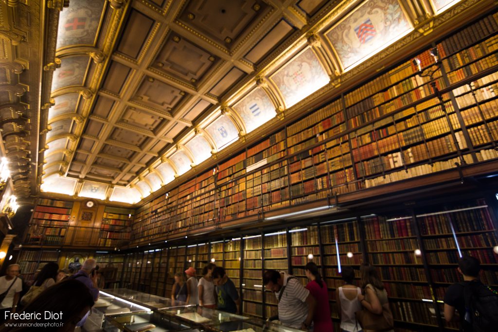 La bibliothèque du Château de Chantilly
